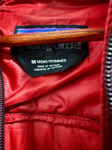 Patagonia Micro Puff Hoody Ultralight Hoody Red Men’s Size Medium M - Picture 6 of 11