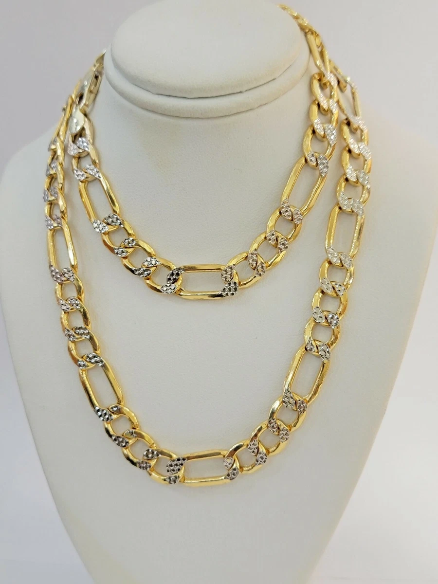 Mens two tone necklaces sale