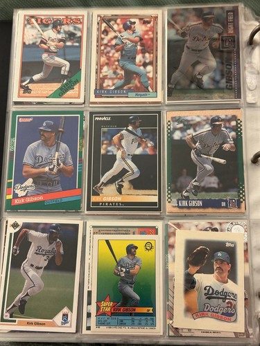 36 Kirk Gibson Cards - Picture 4 of 4
