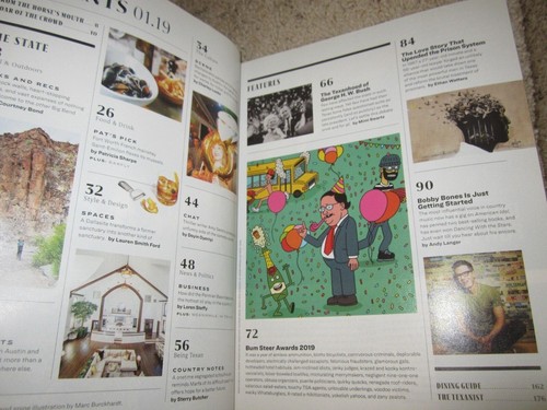 Texas Monthly Magazine Back Issues-Bum Steer Awards, Tacos, BBQ & George Strait! - Picture 14 of 75