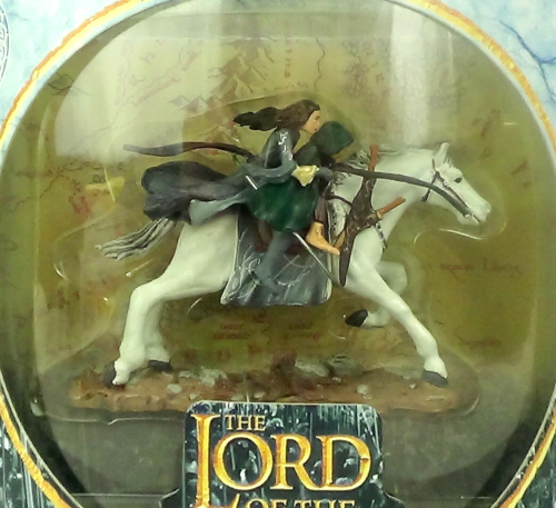 Modellino Il Signore degli Anelli Eserciti della Terra di Mezzo Arwen & Frodo a Cavallo - Foto 3 di 10