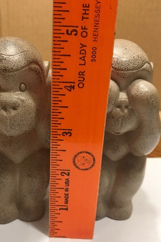 DREI WEISE AFFEN -- SEHEN SIE NICHTS BÖSES, HÖREN SIE NICHTS BÖSES, SPRECHEN SIE NICHTS BÖSES (#530-51) - Bild 3 von 6