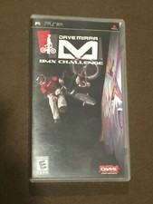 Sony PlayStation PSP Video Game Dave Mirra BMX Challenge Rated E