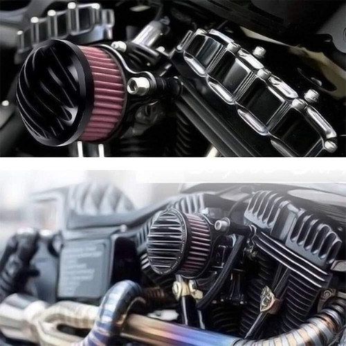 Air Cleaner Intake Filter System Kit For Harley Sportster XL883 XL883N XL883R... - Picture 5 of 7