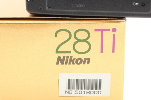 【 Unused in Box w/ Case 】 Nikon 28 Ti 35mm Point & Shoot Film Camera From Japan - Imagen 3 de 21