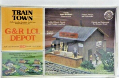 Bachmann 47-1502 HO G&R LCL Depot Kit - NEW (Factory Sealed Box)
