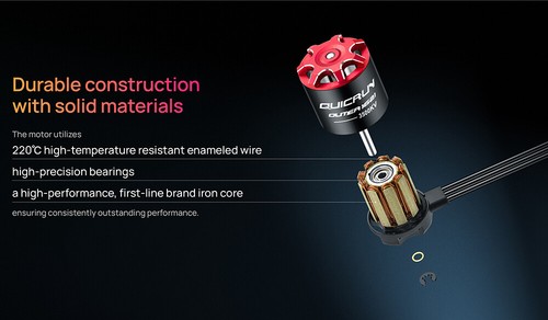HOBBYWING QUICRUN WP-MINI24 25A ESC 1621SL 3500KV Motor For 1/24 Crawler Car - Picture 19 of 27
