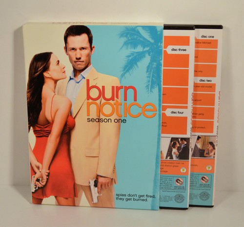 Complete First Season 1 Burn Notice (4 disk 11 episode) DVD Region 1 USA Canada - Picture 1 of 3