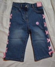 Gymboree LOVE IS IN THE AIR Tea Garden Denim Jeans Pink Ribbon NWT 3T 4T 5T