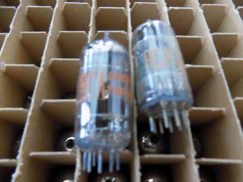 NOS RCA 5963 / 12AU7 tube red label tested choose quantity - Picture 2 of 7