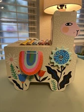 Manhattan Toy Musical Llama Wooden Instrument Activity Toddler Toy w/ Xylophone