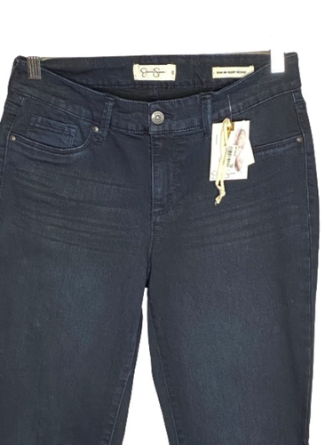 NWT Jessica Simpson Womens Kiss Me Super Skinny Black Jeans Size 29 Raw Hem - Picture 5 of 14