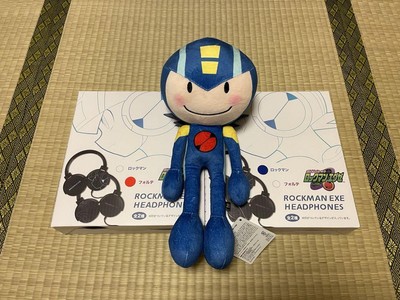 Capcom Limited Rockman Exe Kawarimi Plush Headphones Forte