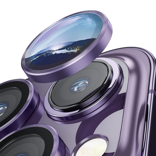 Protection Caméra Objectif Alu + Verre iPhone 16 15 14 13 12 Mini 11 Pro + Max - Photo 19 sur 191