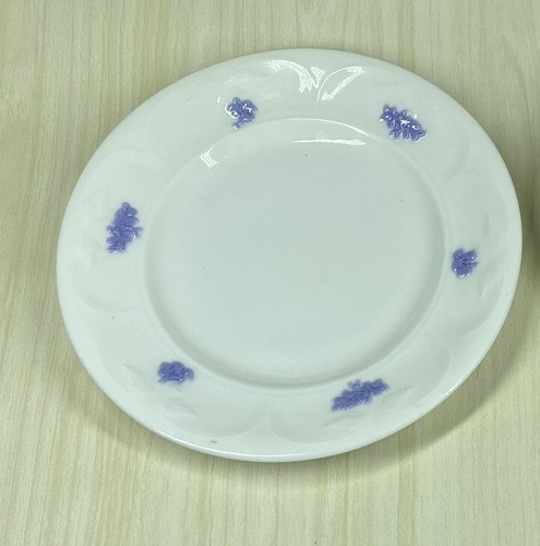 6 Vintage ADDERLEY Chelsea Sprig Luncheon Plate Set 8” 1920s Bone China - Picture 3 of 15