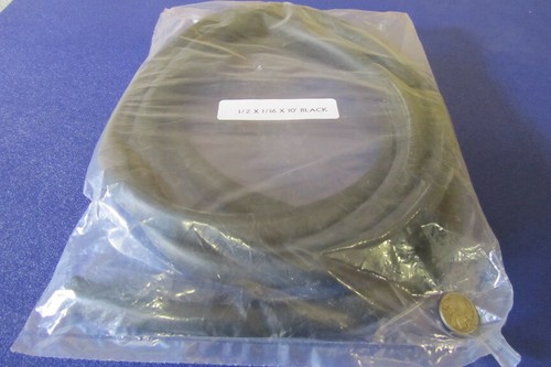 Latex Rubber Tubing Shore A35 Black 5/8" OD x 1/2" ID x 1/16" Wall x 10' Length - Picture 8 of 8