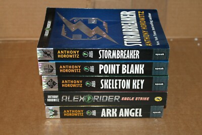 ALEX RIDER 5 PB BOOKS ANTHONY HOROWITZ POINT BLANK EAGLE STRIKE SKELETON KEY 