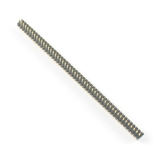 5Pcs Gold Plated 1mm 1.0mm Pitch 2x50 Pin 100 Pin Male Double Row Header Strip - Bild 3 von 8