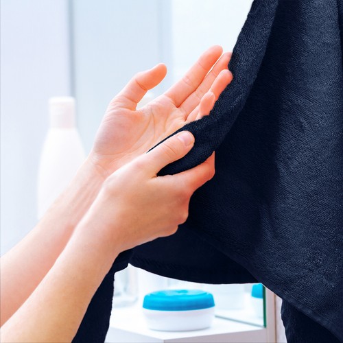 Toallas de mano Mellanni 100 % algodón 16" x 28", paquete de 6, 675 GSM - Imagen 32 de 38