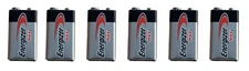 Energizer MAX (6-Pack) 9v Alkaline Batteries 12/31/2028 Expiration