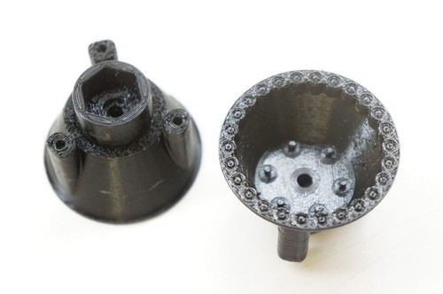 Adaptadores de buje hexagonal de rueda de 12 mm / 14 mm para Traxxas 6970 ruedas de soldadura coche divertido - Imagen 7 de 9