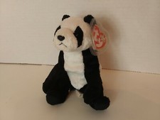 TY Beanie Baby Rare 2000 "China" The Panda Collectible With Errors