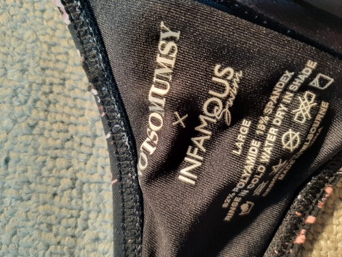 Not so Mumsy Infamous Girls Bikini Large L Padded no underwire NEW - Picture 4 of 4