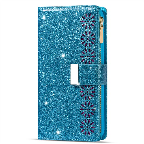 Fashion Glitter Wallet Case Magnetic Flip Cover For Samsung A15 A05 A03S A22 A54 - Picture 24 of 31