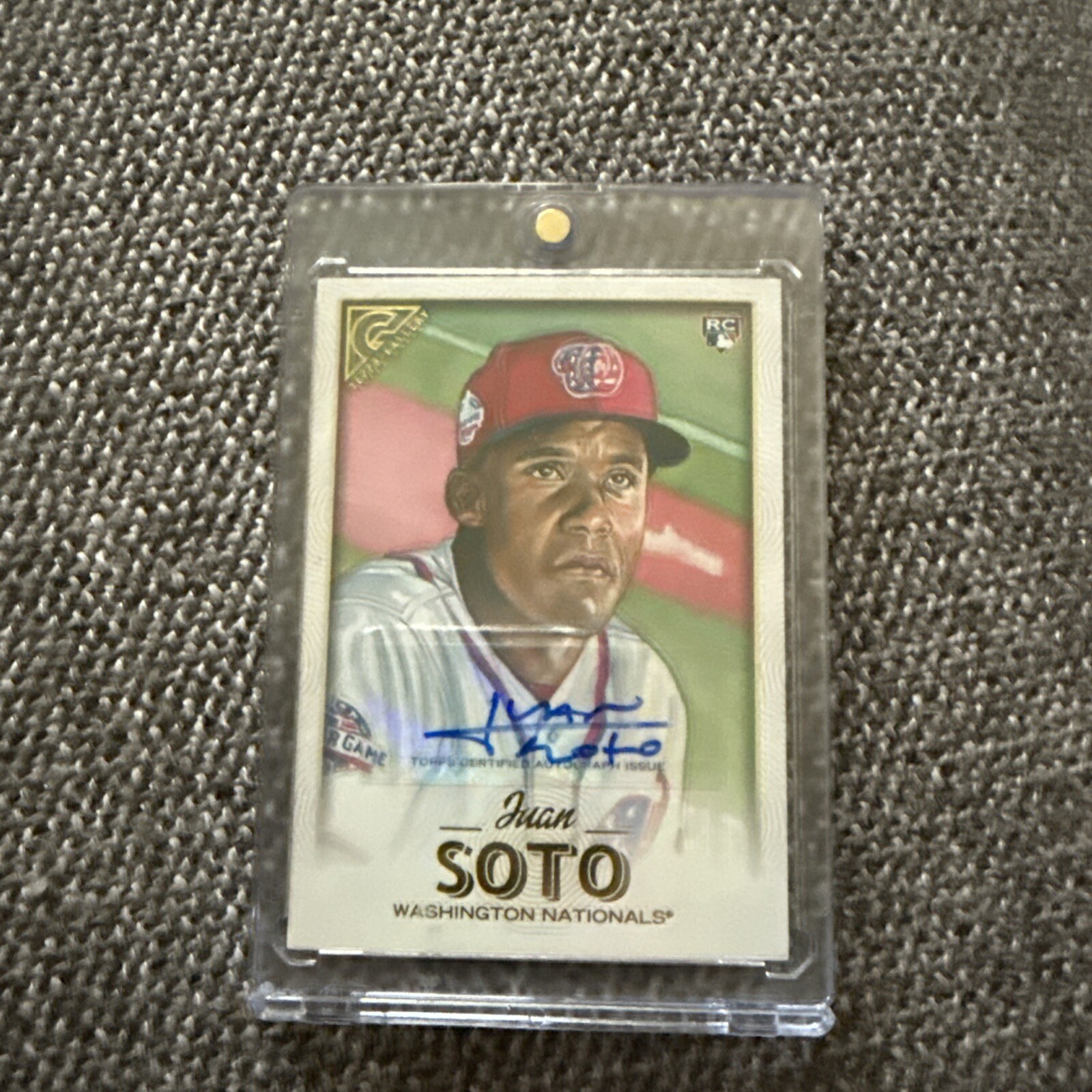 2018 Topps Gallery - Autographs #126 Juan Soto (AU, RC)