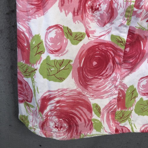 Susan Bristol Skirt Women 8 Pink White Pebbled Floral Peonies Feminine Art - Picture 9 of 14