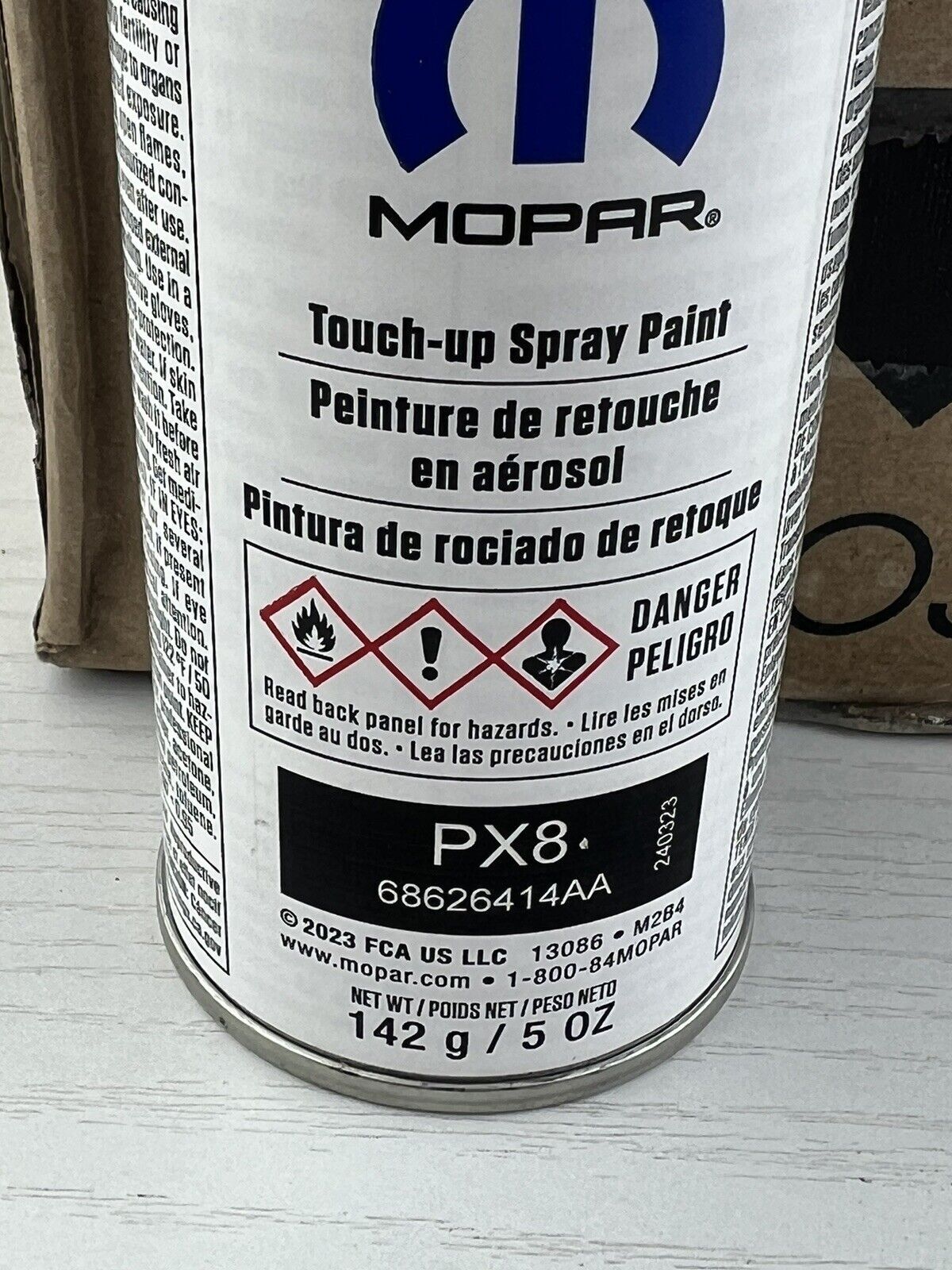 19872018 Jeep Chrysler Dodge PX8 Black Paint Touchup Paint SPRAY AEROSOL MOPAR eBay