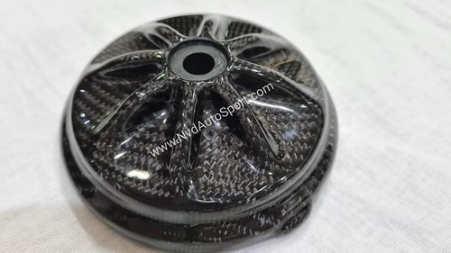 BMW E46 M3 Carbon fiber Oil Filter Cover - Picture 7 of 10