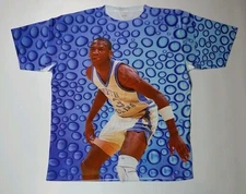 Custom Jordan "Wet" Sublimated Shirt  pantone powder galaxy legend carolina