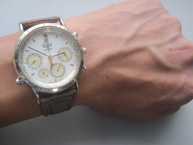 Citizen Avalon 4-330132K Super World Quartz Mens Authentic Citizen Avalon 4-330132K Super World Quartz Mens Authentic