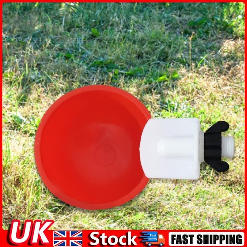 6Pcs Chicken Feeder Automatic Livestock Feeding Watering Supplies (B