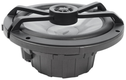 Pair KICKER 45KM654 6.5" 390w Marine Boat Speakers KM65 w/Charcoal+White Grilles - Picture 5 of 8