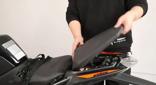 Pair Motorcycle Pannier Side Bags Luggage Universal Saddle Bags Waterproof Gifts - Video 1 of 1