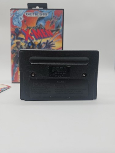 X-Men Sega Genesis CIB Complete in Box w/ Manual Authentic With Hangtab! - Picture 10 of 12