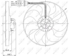 Fits NRF 47204 FAN, HEATSINK   UK Stock