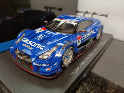 Ebbro 1/18 Calsonic Impul Nissan Skyline GT-R R35 #12 Super