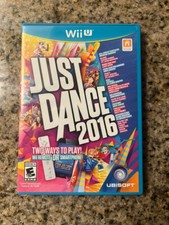 Just Dance 2016 (Nintendo Wii U, 2015), Complete w/ Manual - Tested & Working