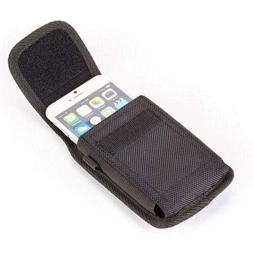 Rugged Case Belt Clip Holster Canvas Cover Pouch Carry for Cell Phones - Picture 4 of 6