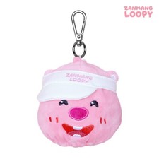 ZANMANG LOOPY Face Golf Ball MINI Pouch Bag Plush Doll