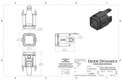 Diode Dynamics HitchMount LED Pod Reverse Kit C1R - Picture 12 of 12