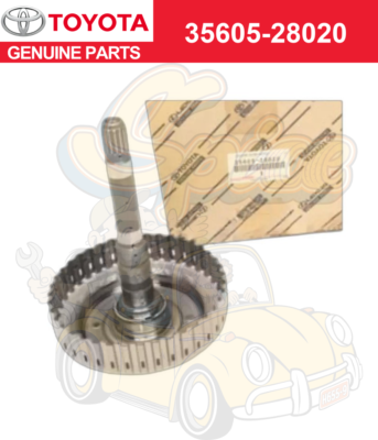 Toyota Genuine Drum Sub Assy, Direct Clutch 35605-28020