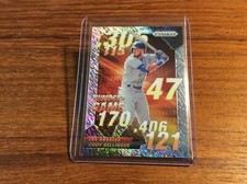 2020 Prizm Baseball Cody Bellinger FOTL Silver Shimmer 7/7 - SSP !!!
