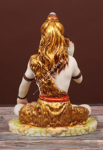 Lord Shiva 10" Statue God Mahadev Idol Shiv Shankar Figurine Bholenath Decor - Foto 5 di 6