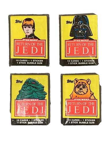 1983 STAR WARS RETURN OF THE JEDI SERIES 1 UNOPEN TOPPS WAX PACK(S) 1 PACK ONLY - Picture 5 of 6
