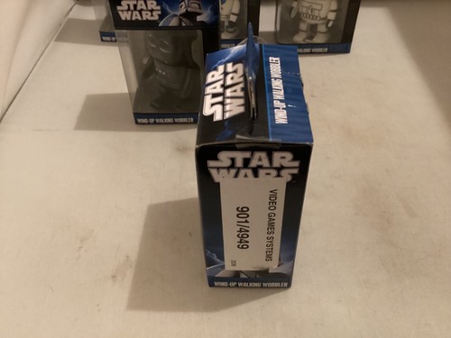 STAR WARS WIND UP WALKING WOBBLERS EX SHOP STOCK BOXED NEVER OPENED - Picture 6 of 12