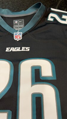 Philadelphia Eagles Saquon Barkley #26 Nike Black 2025